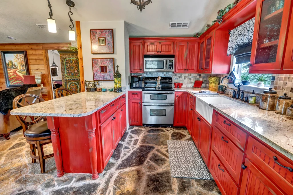 Adults-only cabin environment focused on stillness and mental rest